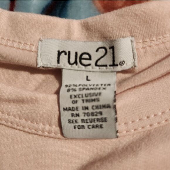 Pastel Pink Bejeweled Short Sleeve Shirt - Picture 3 of 5